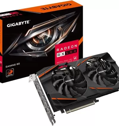 Gigabyte Radeon RX 580 Gaming 8GB Graphic Cards GV-RX580GAMING-8GD REV2.0